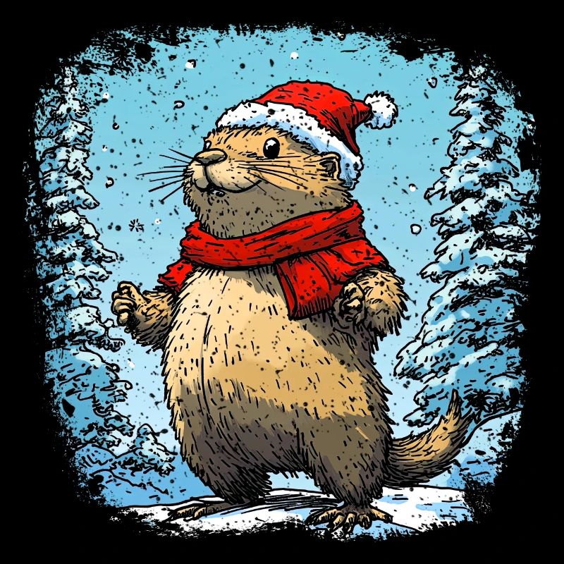 Marmottes de Noël