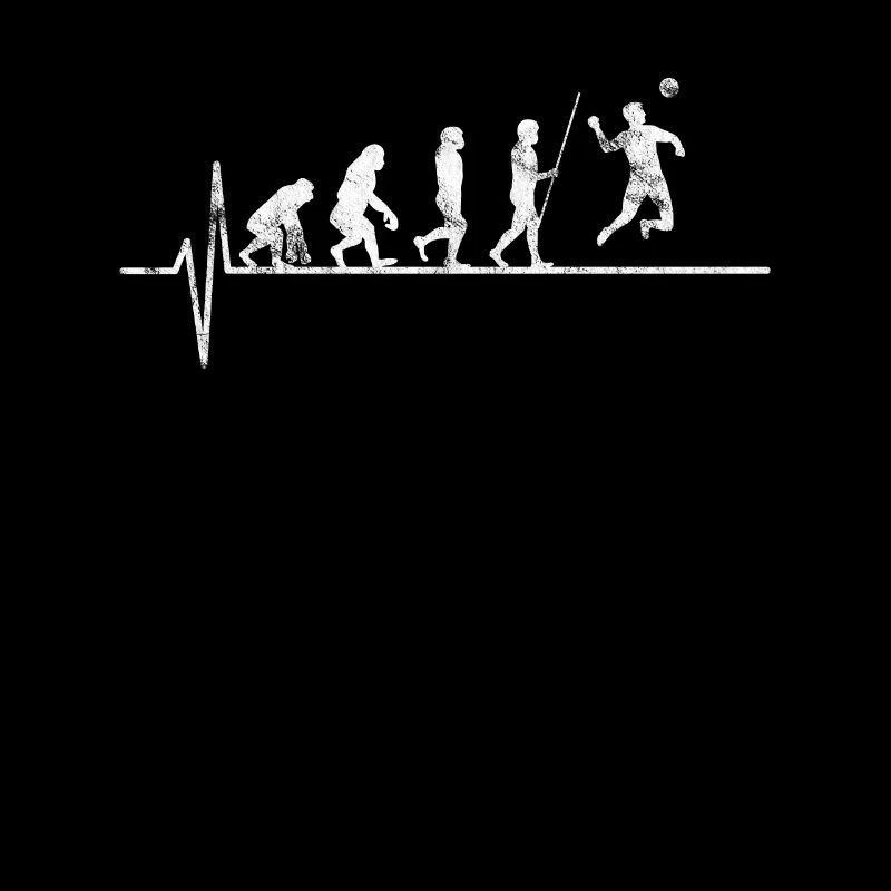 Fistball evolution vintage motif
