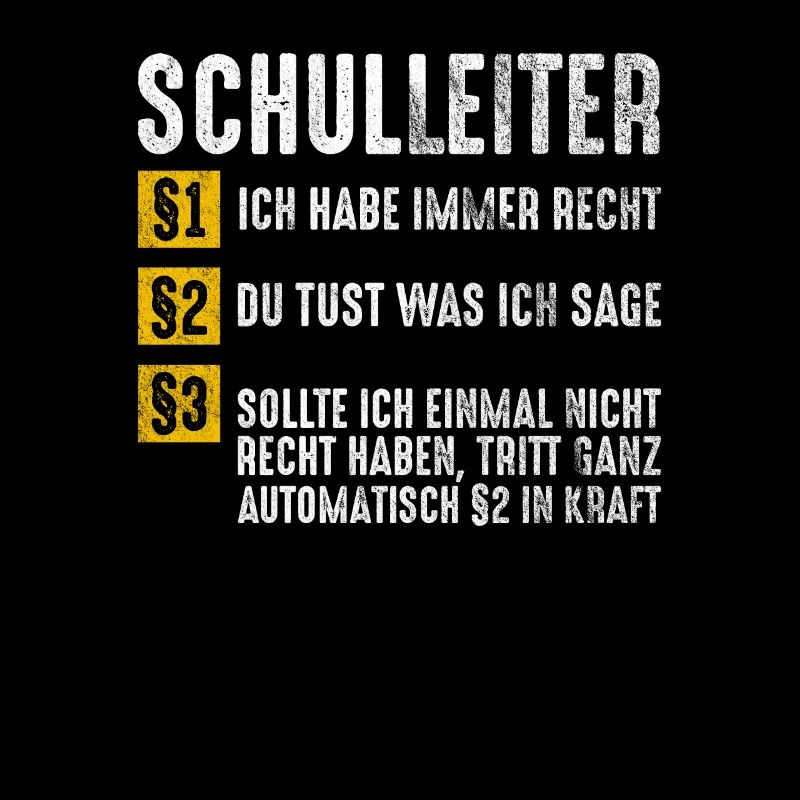 Lustiges Schulleiter Geschenk