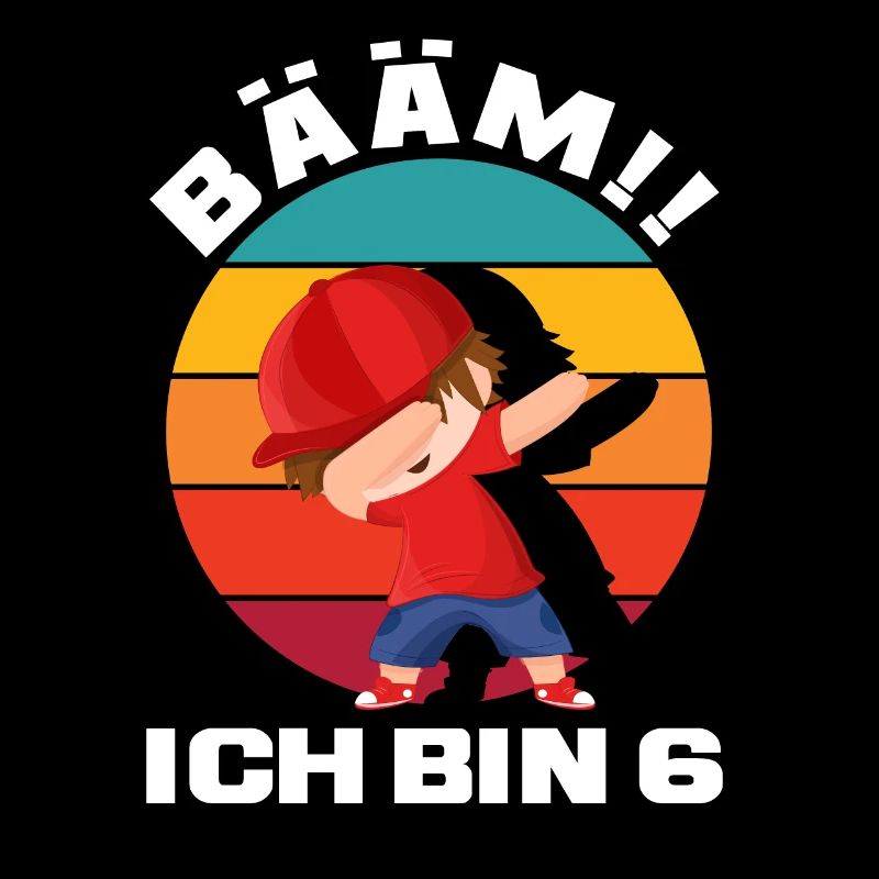 6. Geburtstag Dabbing Junge Jungs