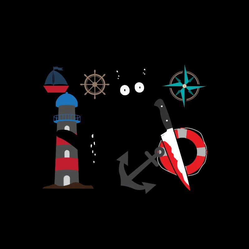 Sailing Because Murder Is Wrong Schwarze Katze