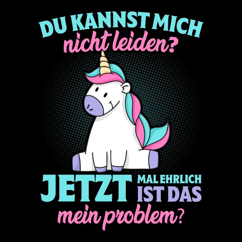 Lustiger Einhorn Spruch
