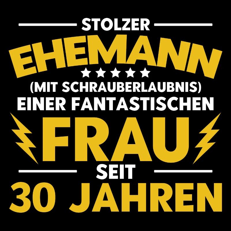 Perlenhochzeit Ehepaar 30. Hochzeitstag Geschenk
