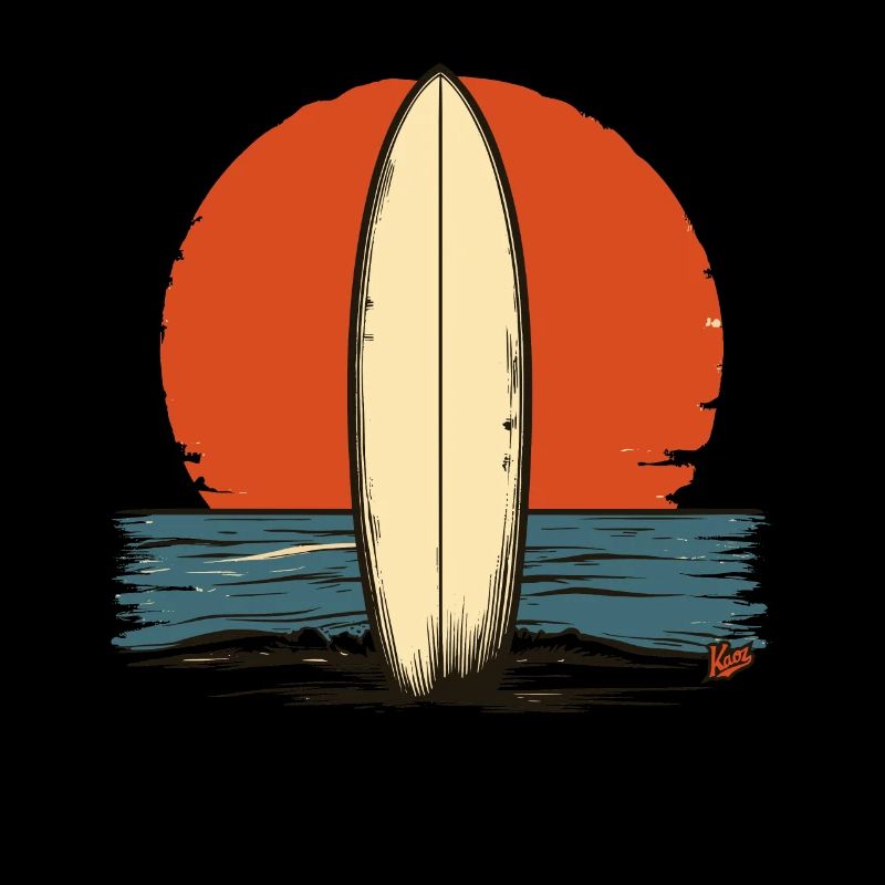 Sunset Retro Planche de surf