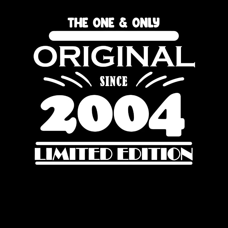 2004 - Né 2004 - Année de naissance 2004