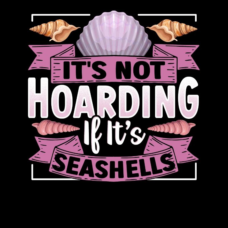 Seashell Collecting Design for an Shell Hunter