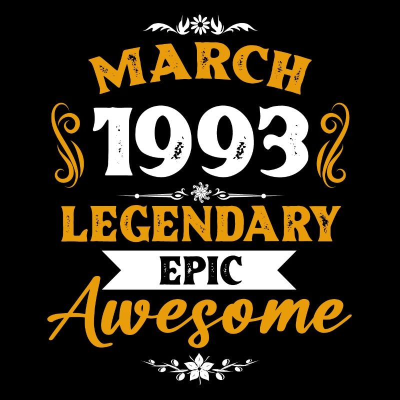 March 1993 Legends Birthday Gift