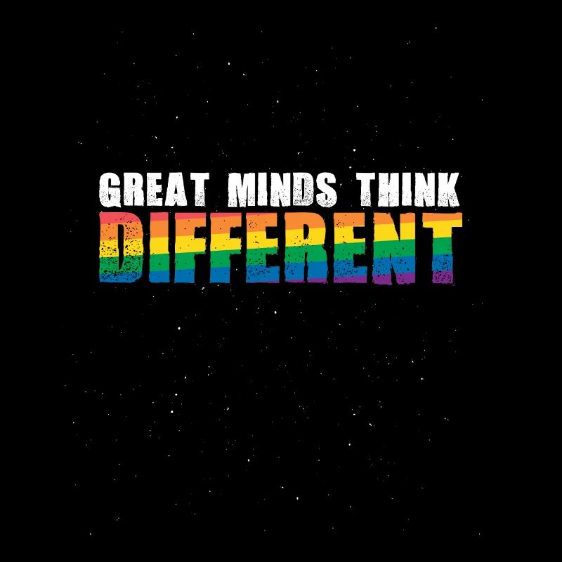 Great minds think different