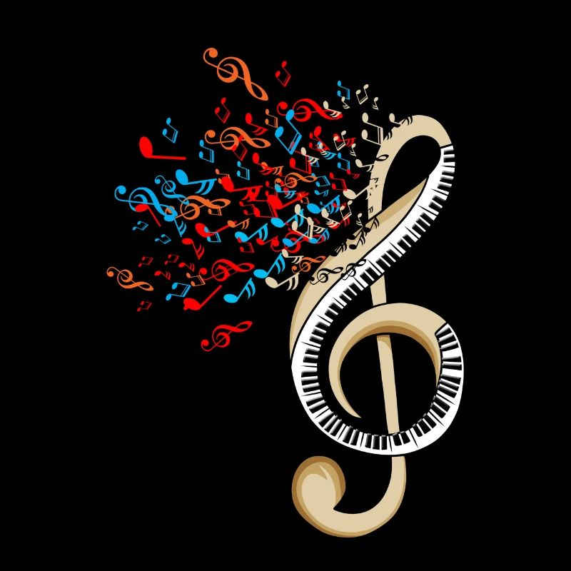 Musician Learning Musical Notes Design Music Lessons