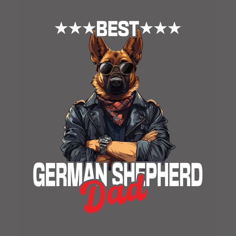 German Shepherd Dad