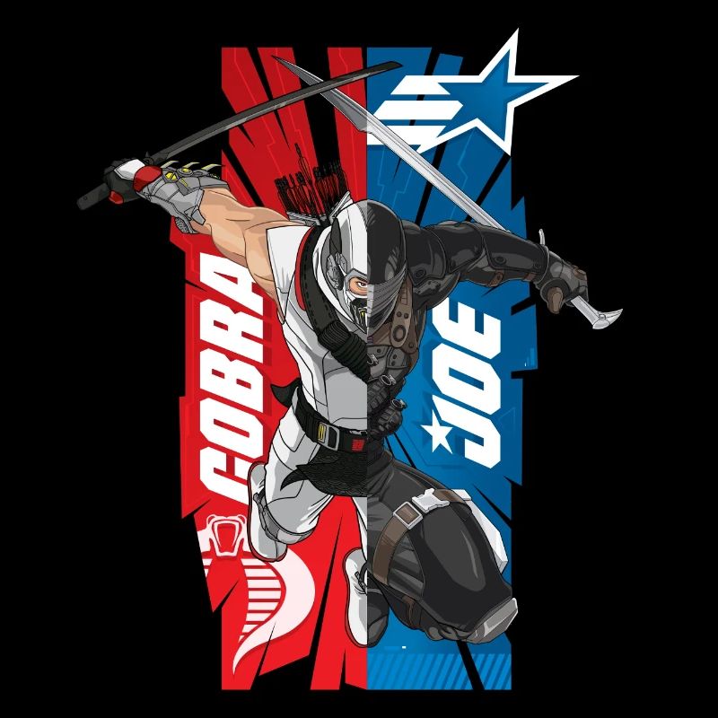 G.I. Joe Et Cobra Avec Storm Shadow Et Snake Eyes
