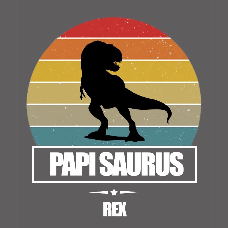 PAPI SAURUS REX - SUNSET - RETRO