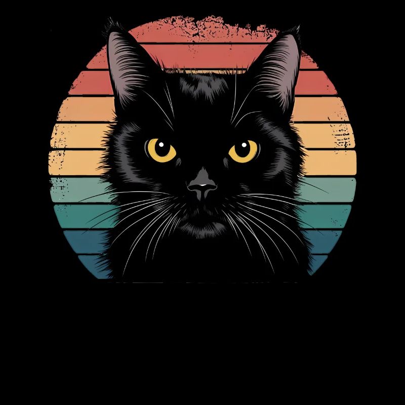 Schwarze Katze