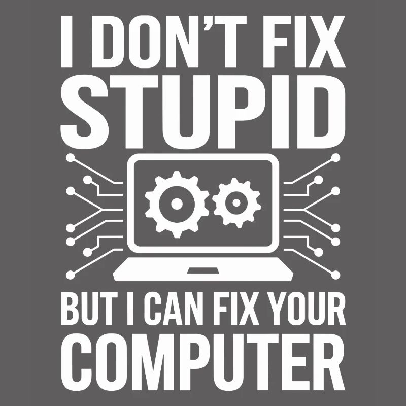 Administrator Support Nerd Computer Tech