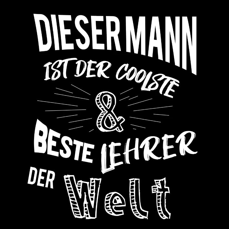 cooler Lehrer - coolster Lehrer der Welt Geschenk