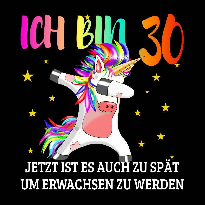 Geburtstag Geschenk cooles Einhorn