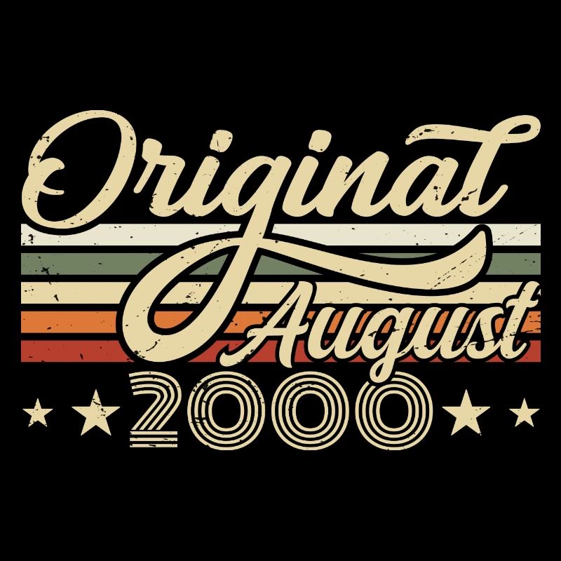 August 2000 Birthday August 2000 - Original 2000