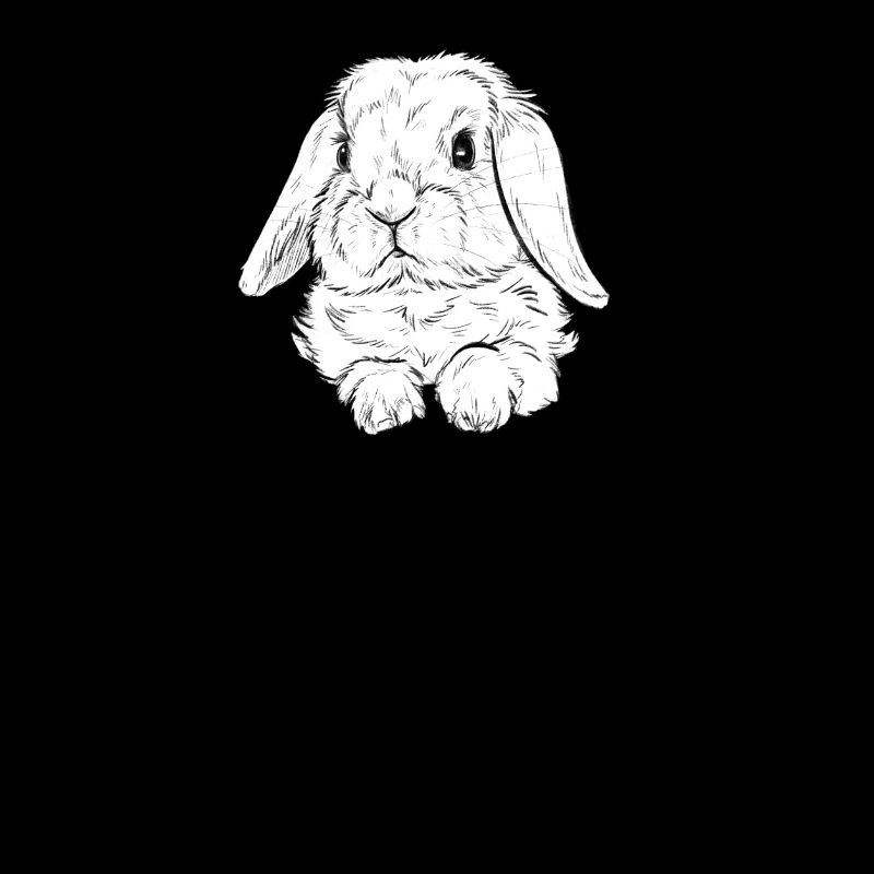 Ram Rabbit in Bag