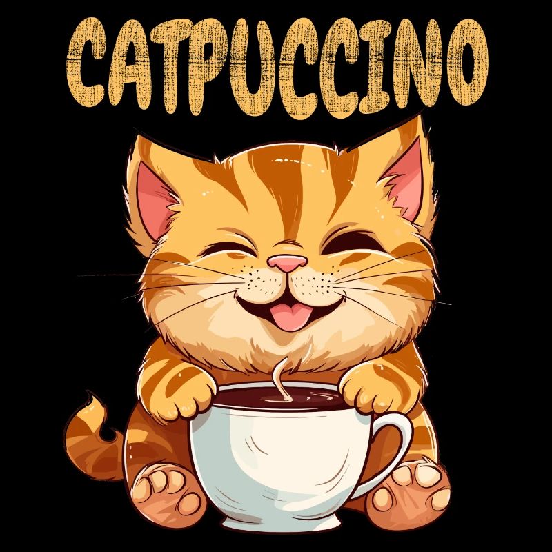 Cappuccino Cat