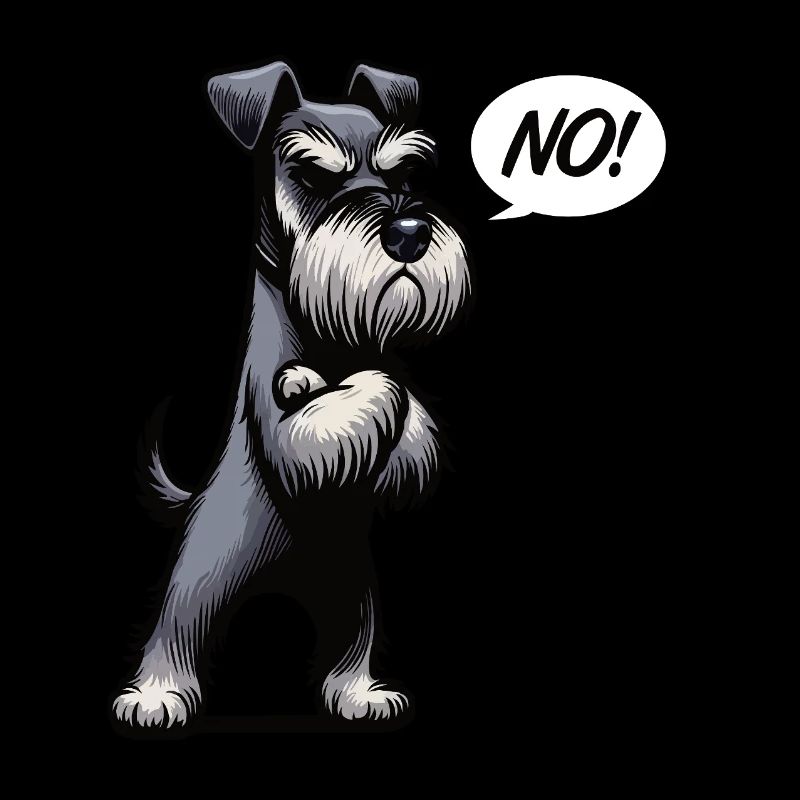 Pas de Schnauzer Schnauzer géant Propriétaire de Schnauzer