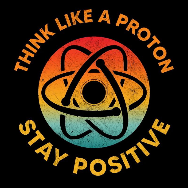Penser comme un proton reste positif Physique rétro