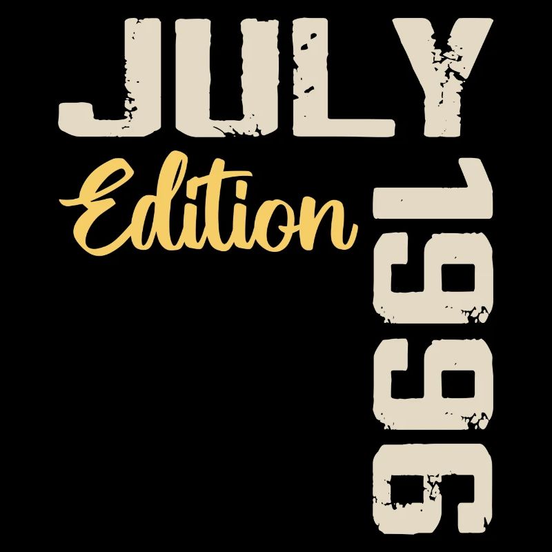 Juli 1996 Geburtstagsshirt Juli 1996