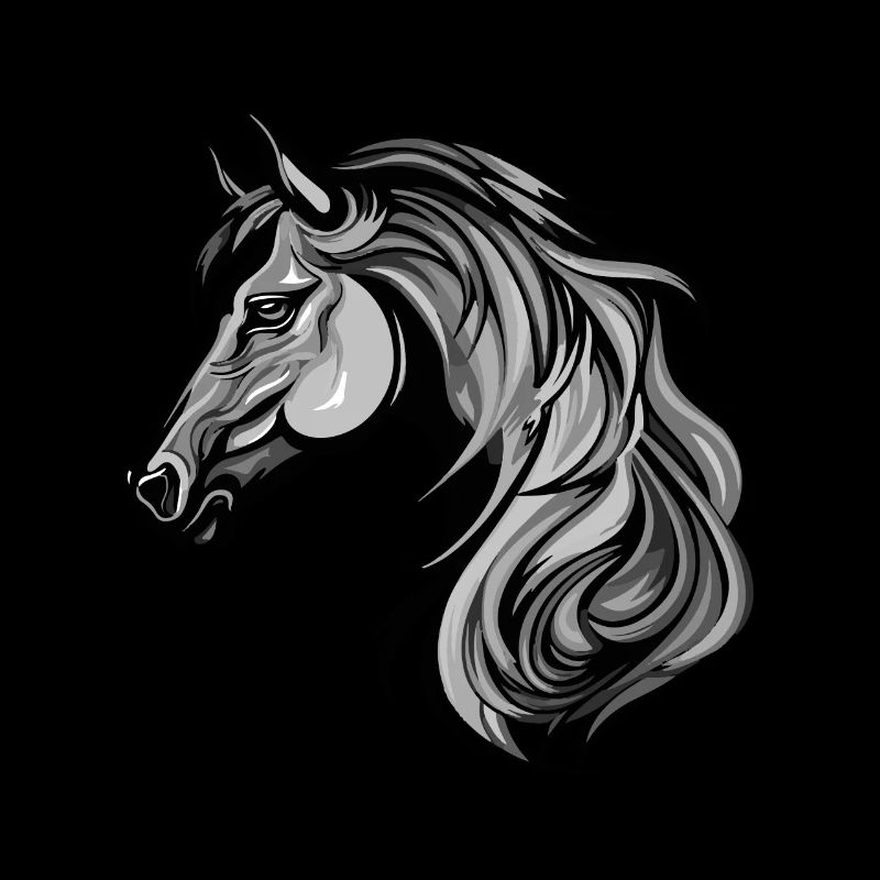 Portrait de cheval
