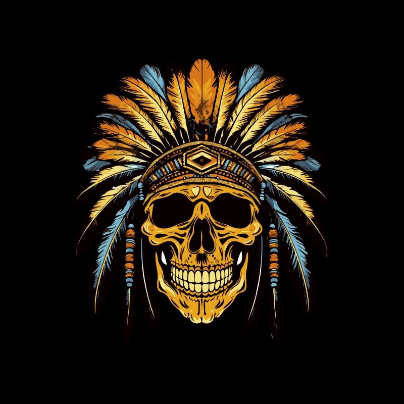 Chief Skull Apache Indian