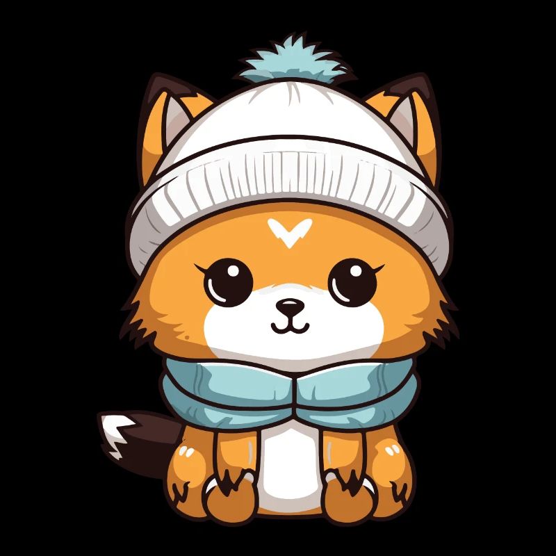 Fuchs Winter Comic