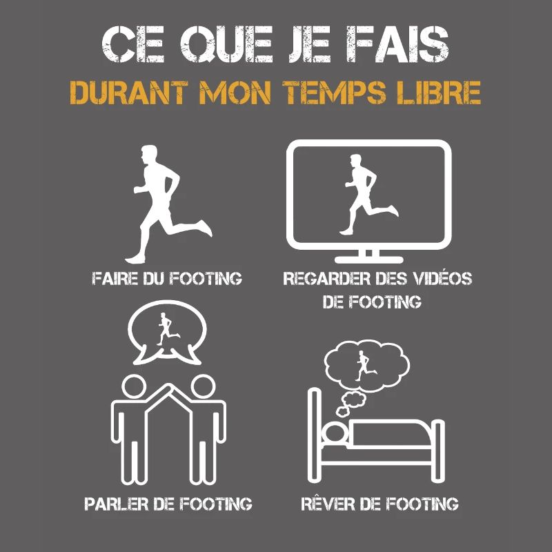ce que je fais durant mon temps libre footing