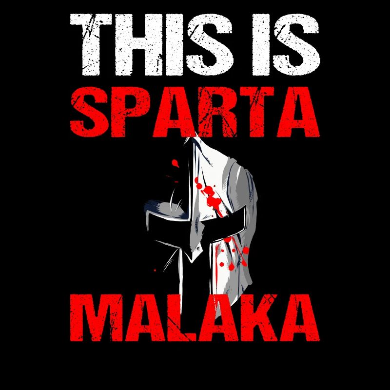 Sparta Malaka Warrior Greece Gift
