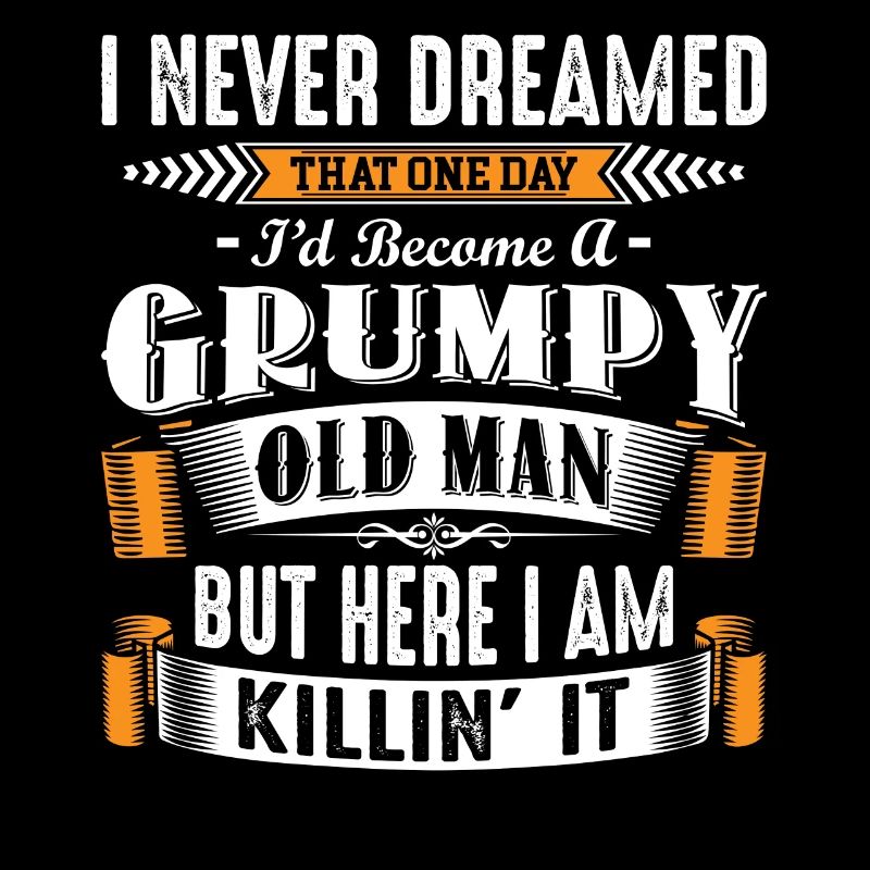 Grumpy Old Man Fathers Day