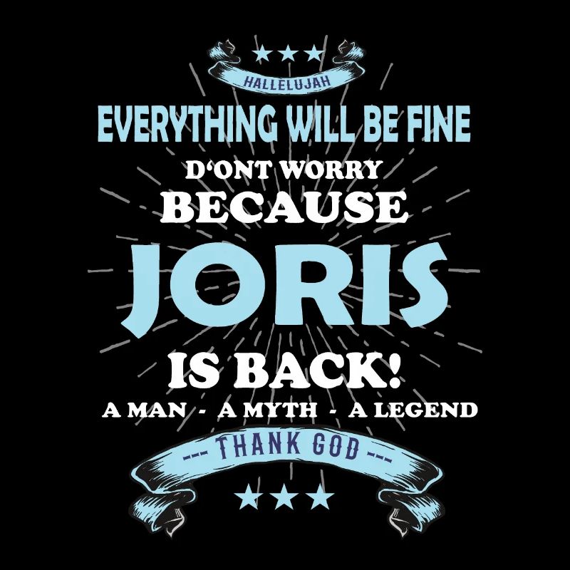 Everything will be fine Joris Is back