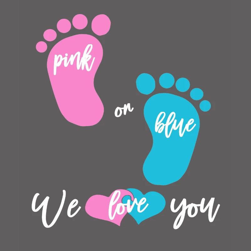 Pink or Blue Mädchen oder Junge