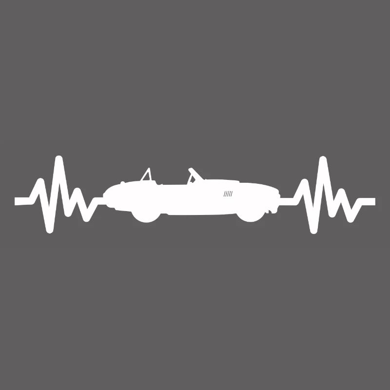 Cabrio Oldtimer Auto Herzschlag Style