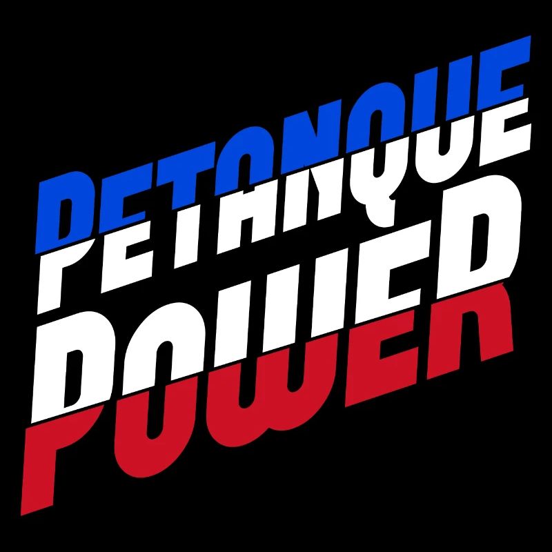 Petanque Power Boule Boccia Player
