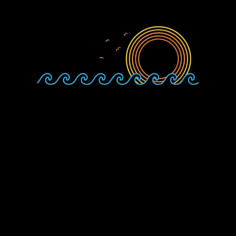 Vagues et soleil pour surfer Surf