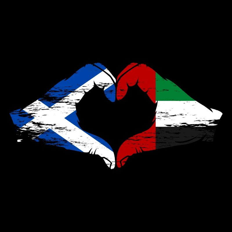 Écosse Émirats arabes unis Drapeau