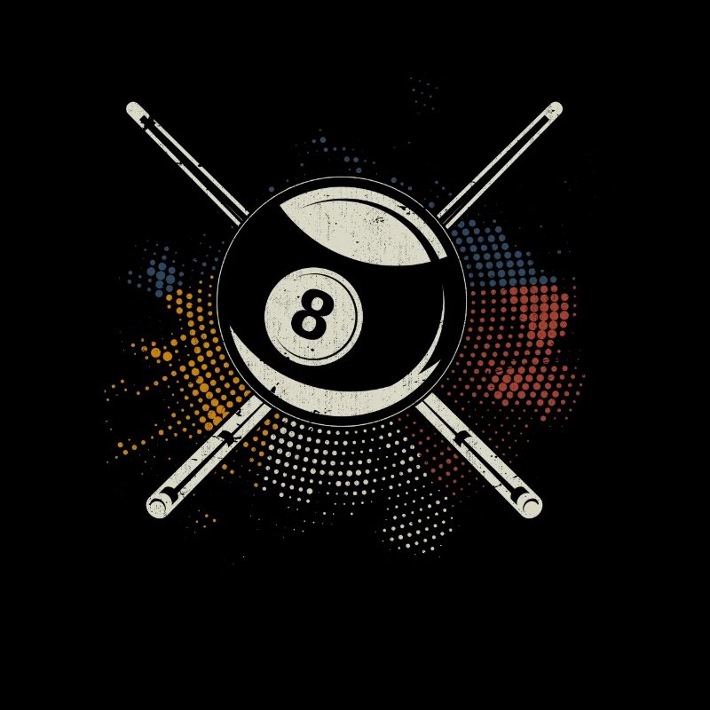 Billard multicolore Billard Huit Billiard billiard