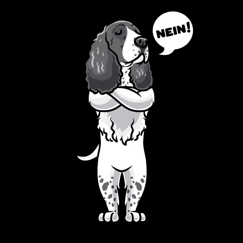 Stubborn English Springer Spaniel