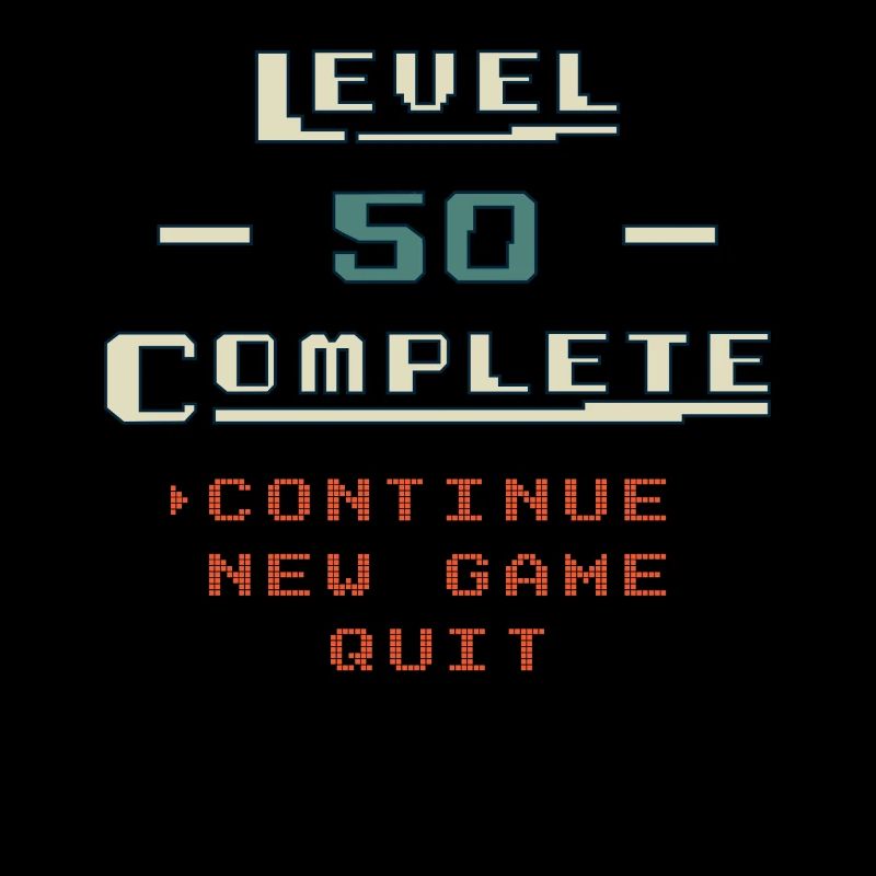 Level Complete continue Game Geschenkidee