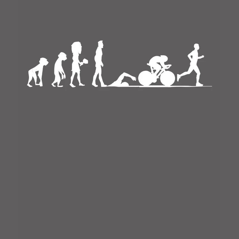 Triathlon Evolution Triathl athlète cadeau cycliste