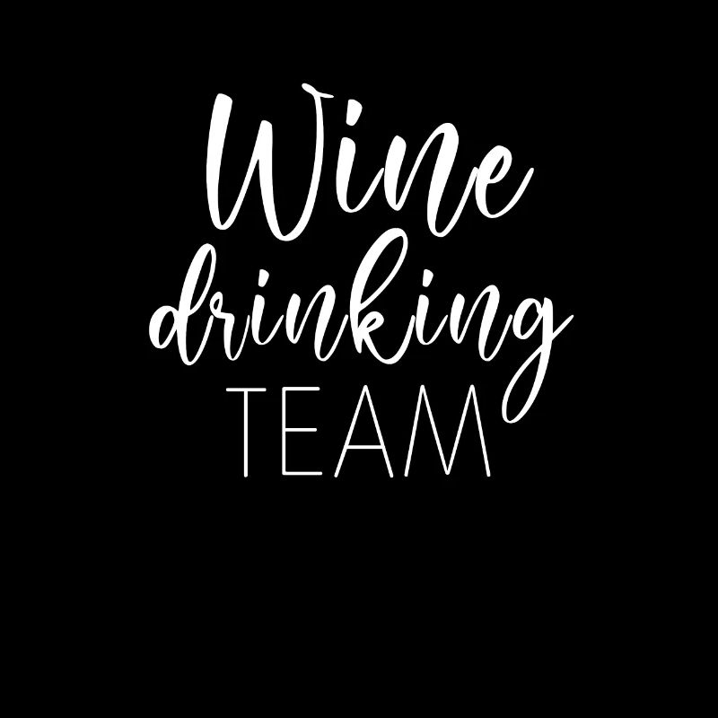 Wine Drinking Team- Team Mariée Drôle JGA Sort