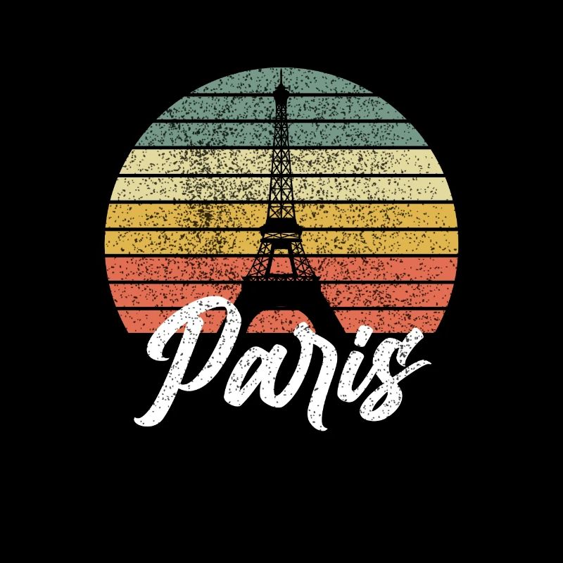 Paris Eifelturm Retro Vintage Frankreich