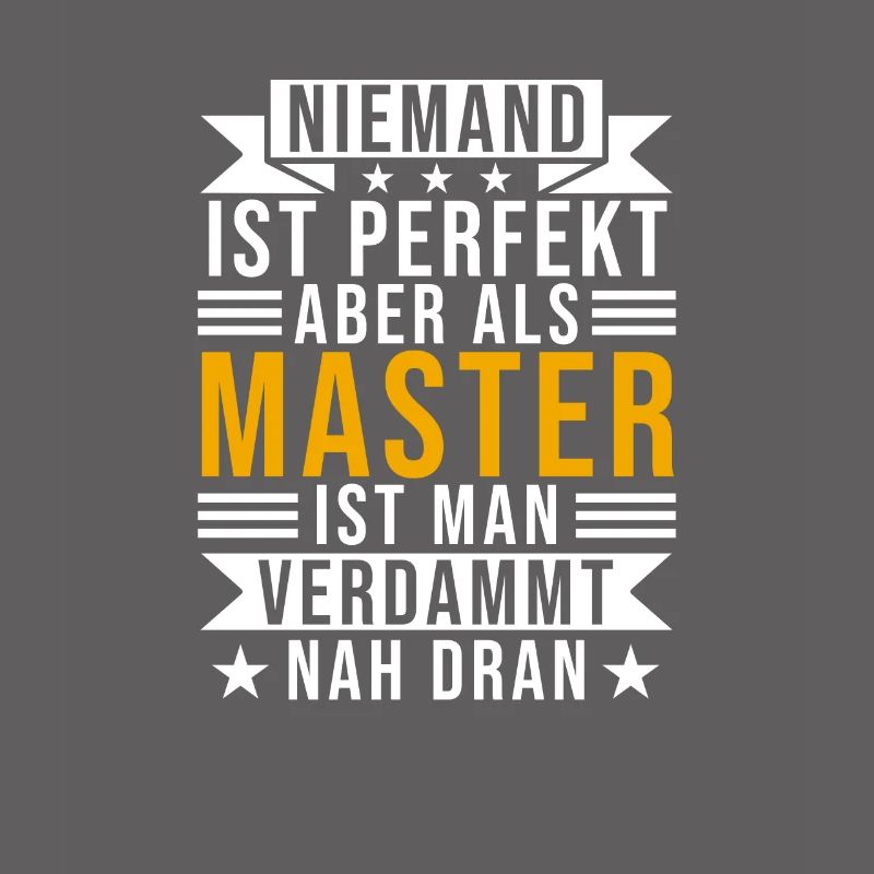 Masterarbeit Studium Student Master Spruch Uni