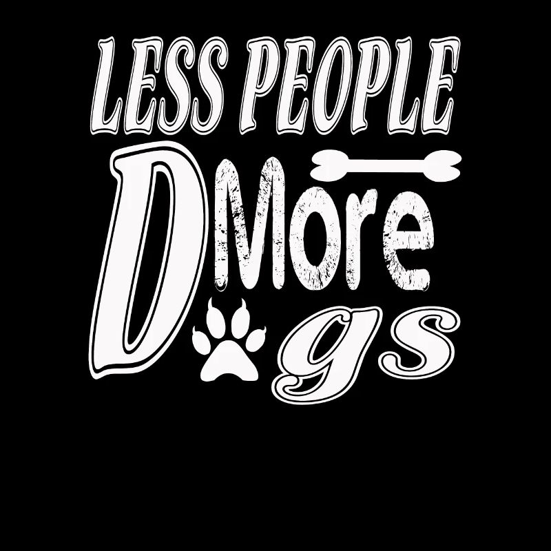 Moins de gens plus de chiens