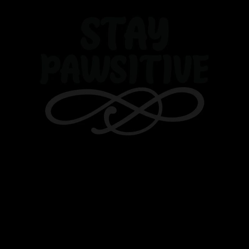 Restez positif patte