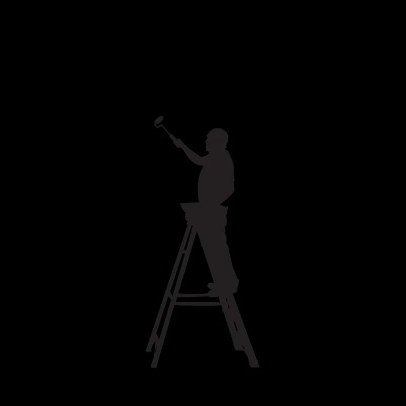 Drôle de directeur de la construction en chef de la conception du chantier de construction
