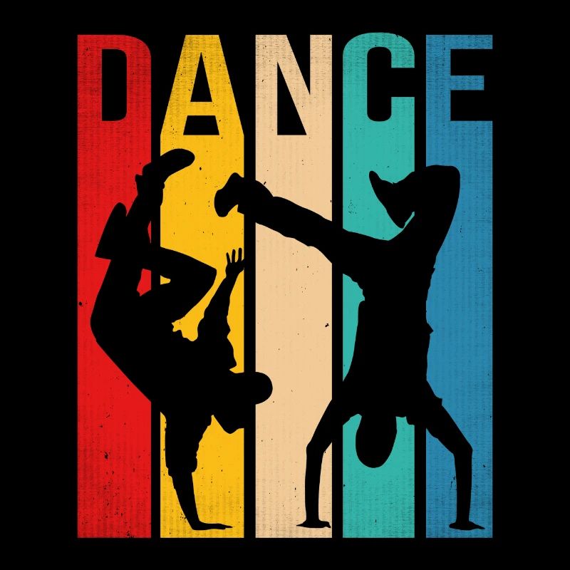 Retro Dancer Dancing Breakdancing Bboy Breakdancer
