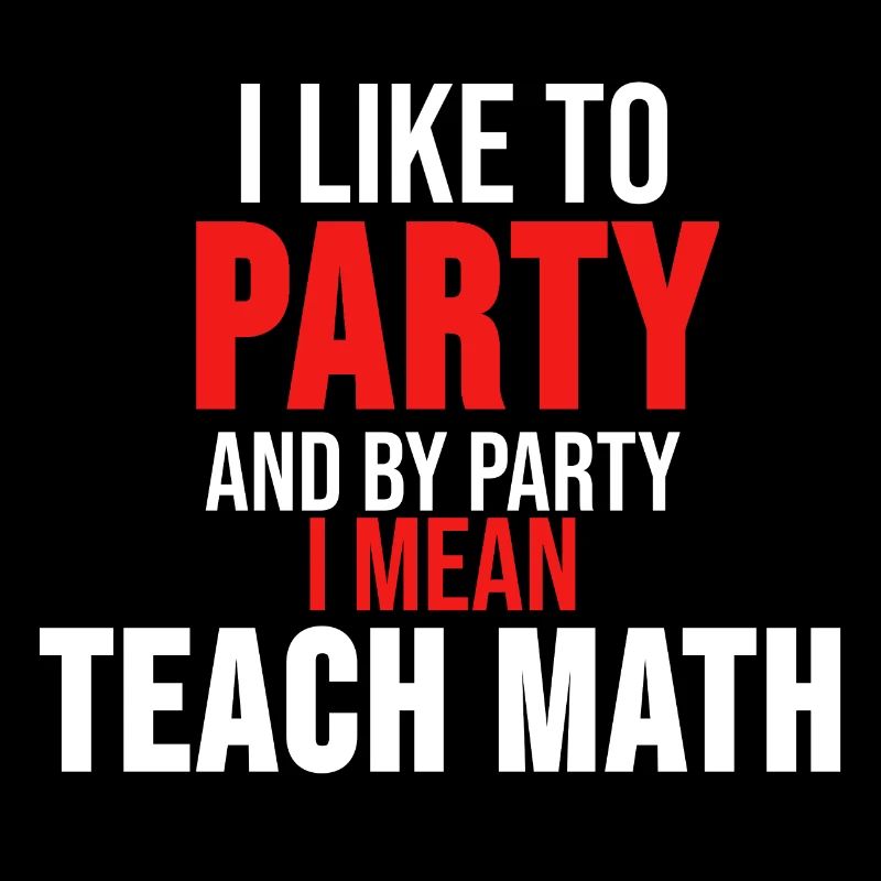 Maths T-shirt maths professeur de maths cadeau